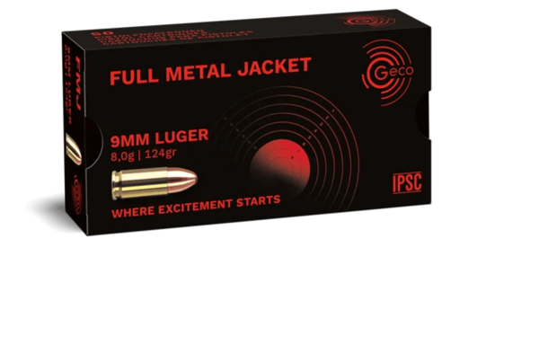 Geco 9mm FMJ - 124grains G